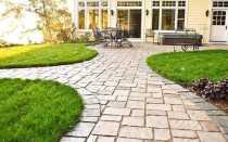 Дорожка на даче своими руками тротуарная плитка